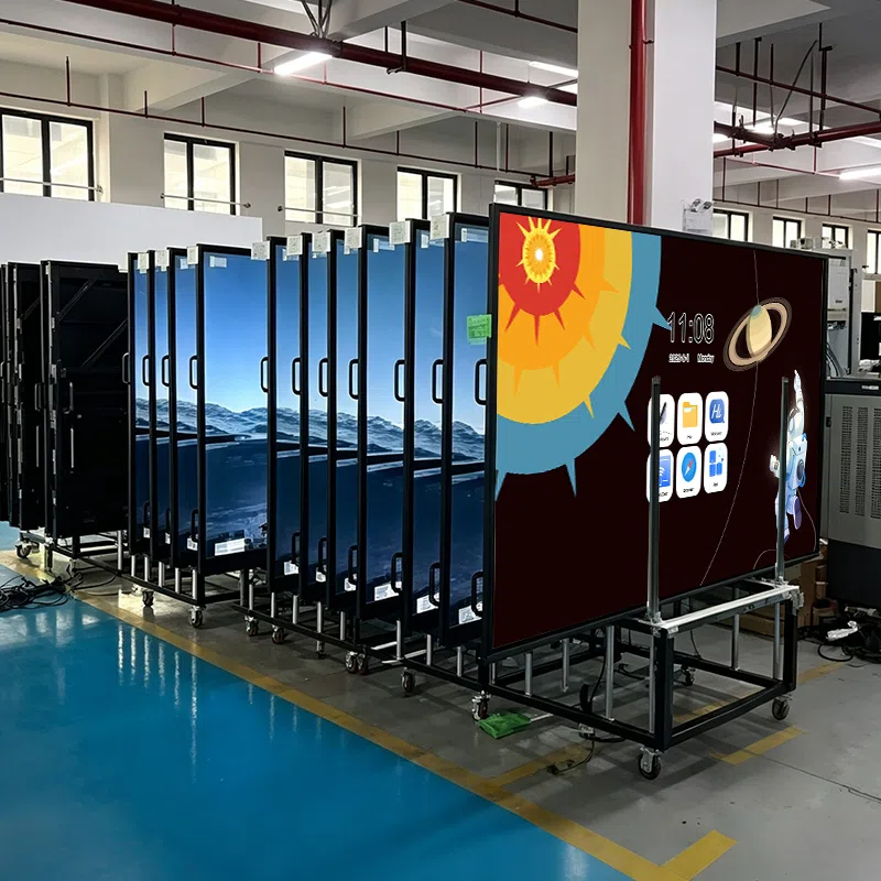 Interactive Flat Panel Production Assembly Line