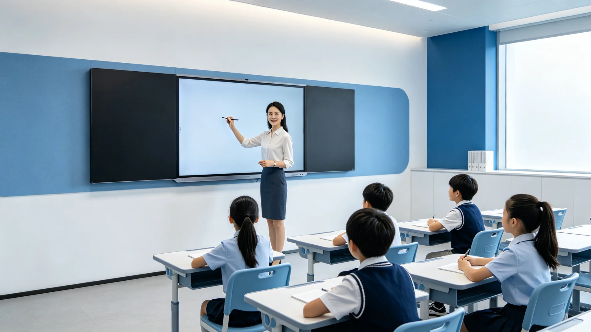 qtenboard interactive flat panel smart classroom