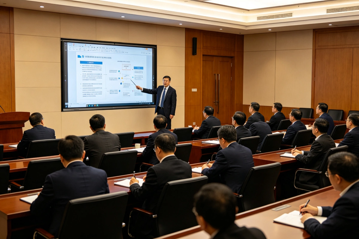 Qtenboard interactive whiteboard for government training room