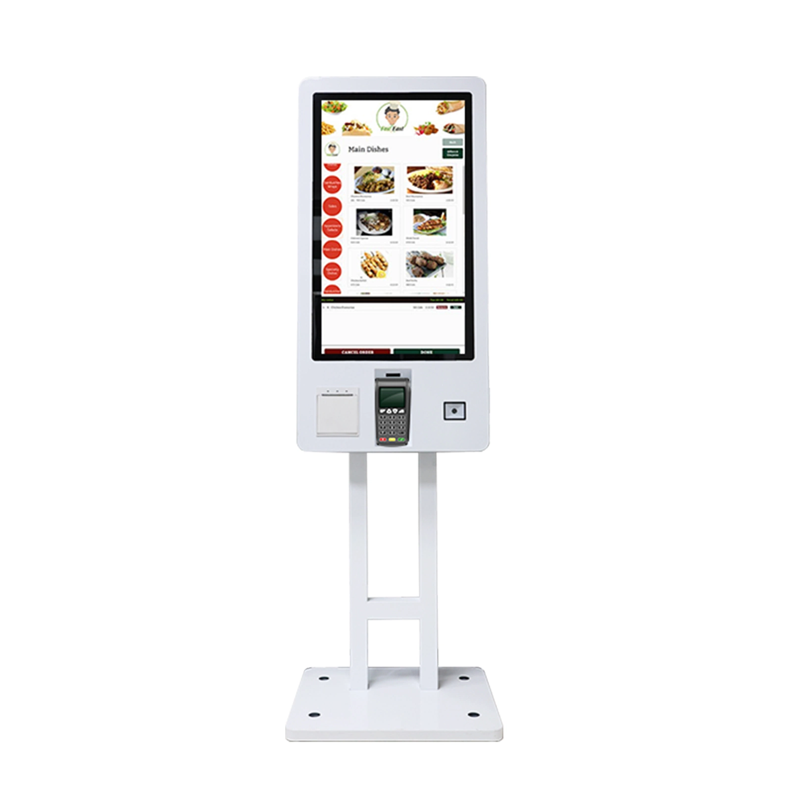 Qtenboard Self-ordering Kiosk Spec