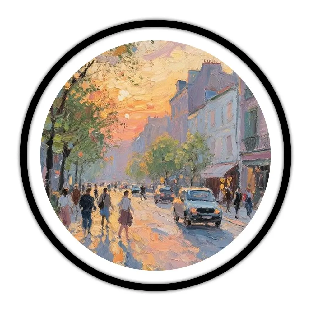 Qtenboard Round LCD Display