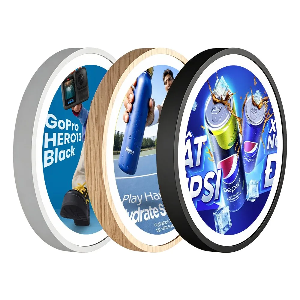 Qtenboard round lcd display custom frames