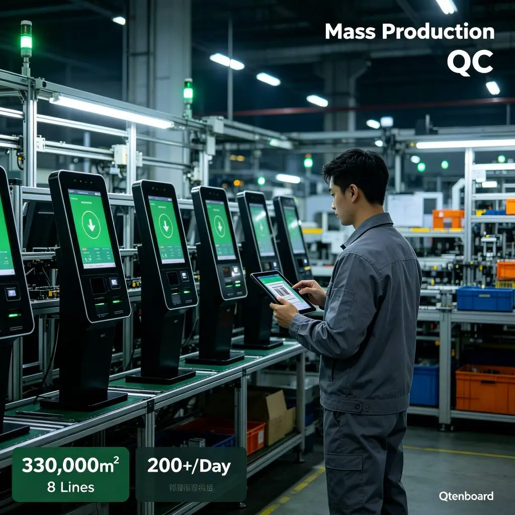 Why Choose a Chinese OEM Manufacturer for Custom Payment Kiosks Qtenboard