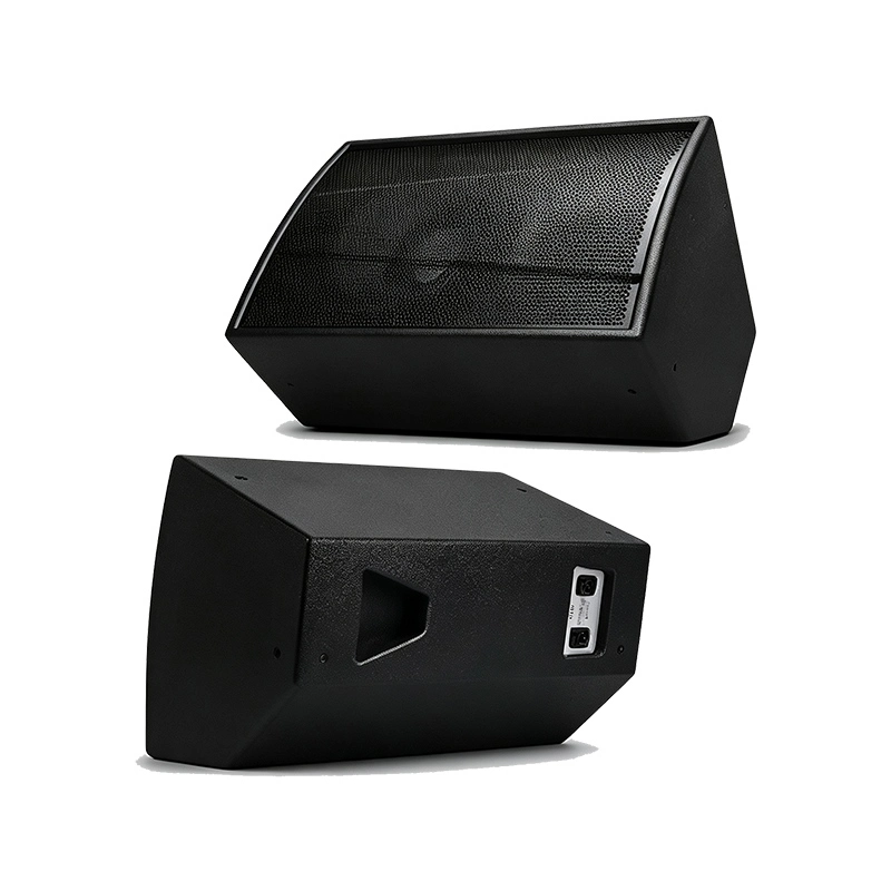 Front and rear view of Qtenboard SIP POE wall speaker with rear connection ports for school PA