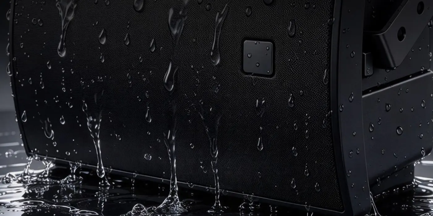 Qtenboard IP66 rated sip wall‑mount speaker rain‑dust protection indoor outdoor