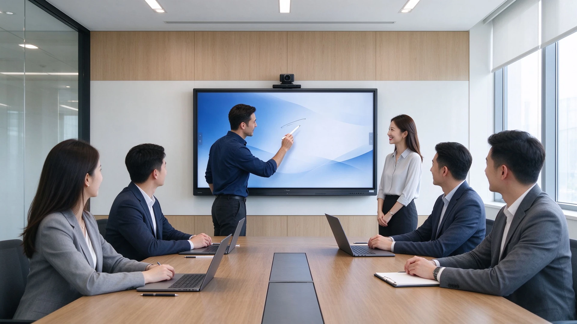 Enterprise meeting room all-in-one main visual
