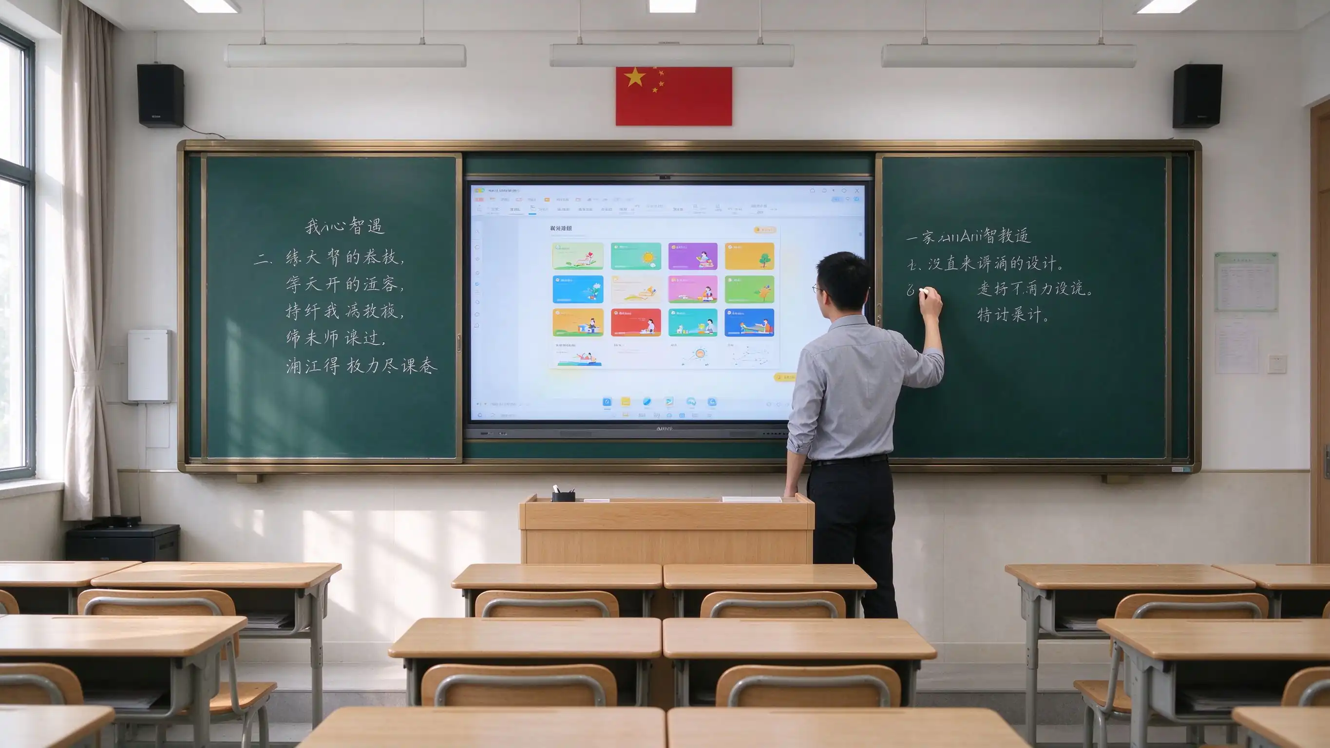 Nano blackboard dust free writing teaching experience