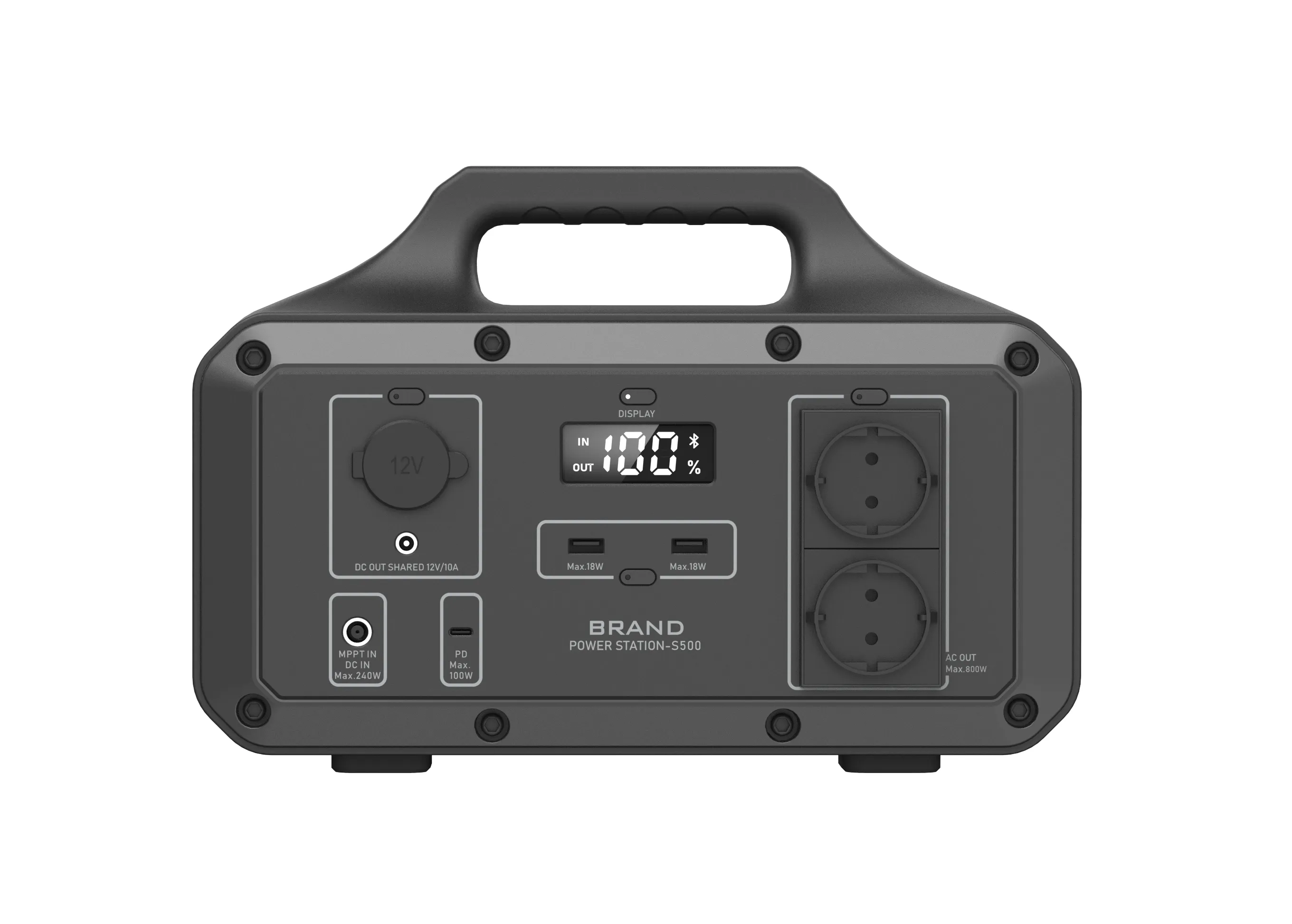 QM-500F portable power station for small classrooms