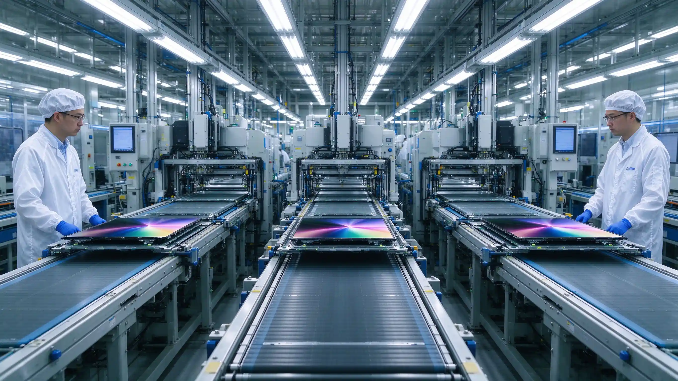 Qtenboard manufacturing bases in China, Thailand and Vietnam supporting global retail video wall deployment.