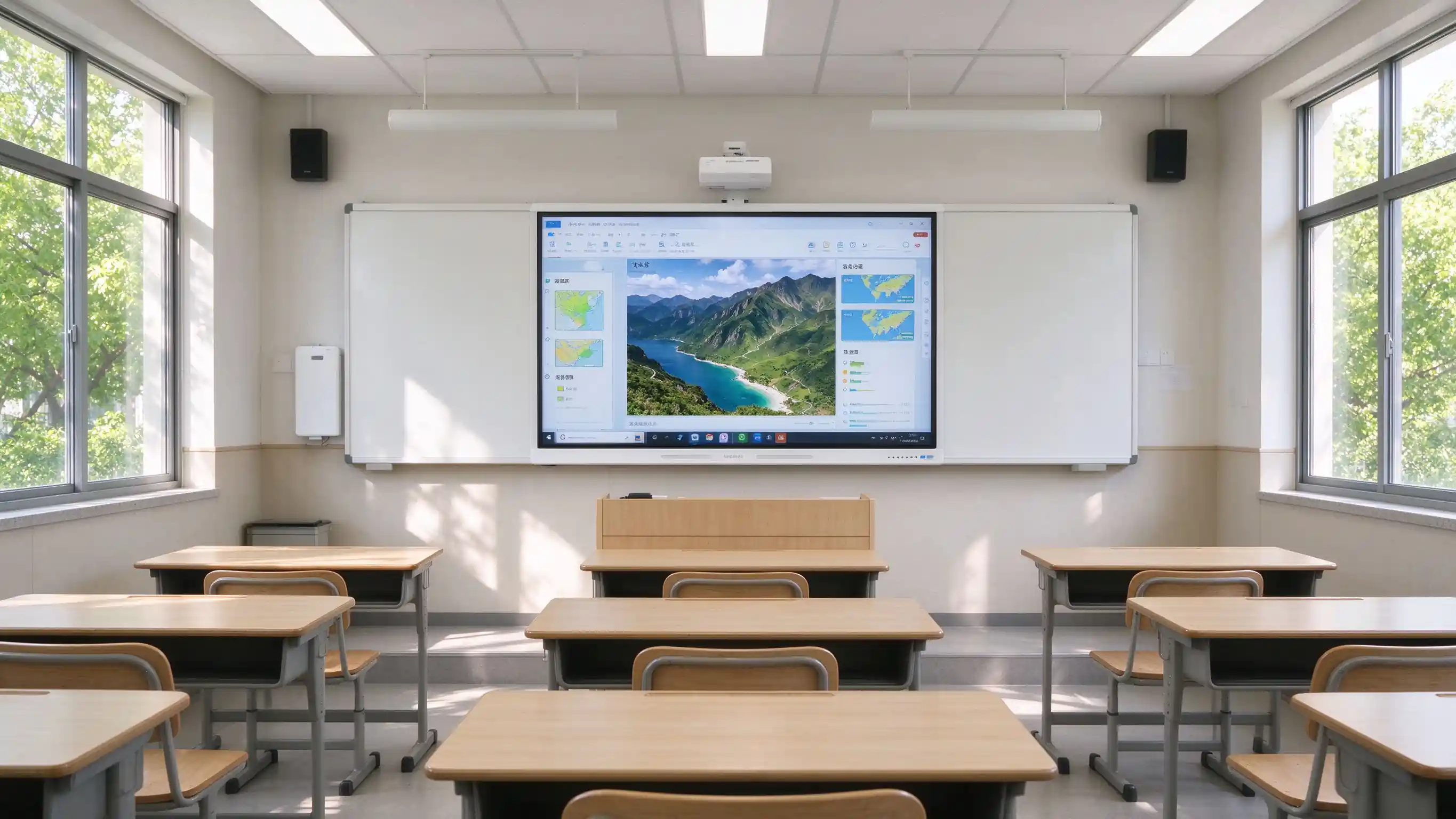 School smart classroom renovation project case