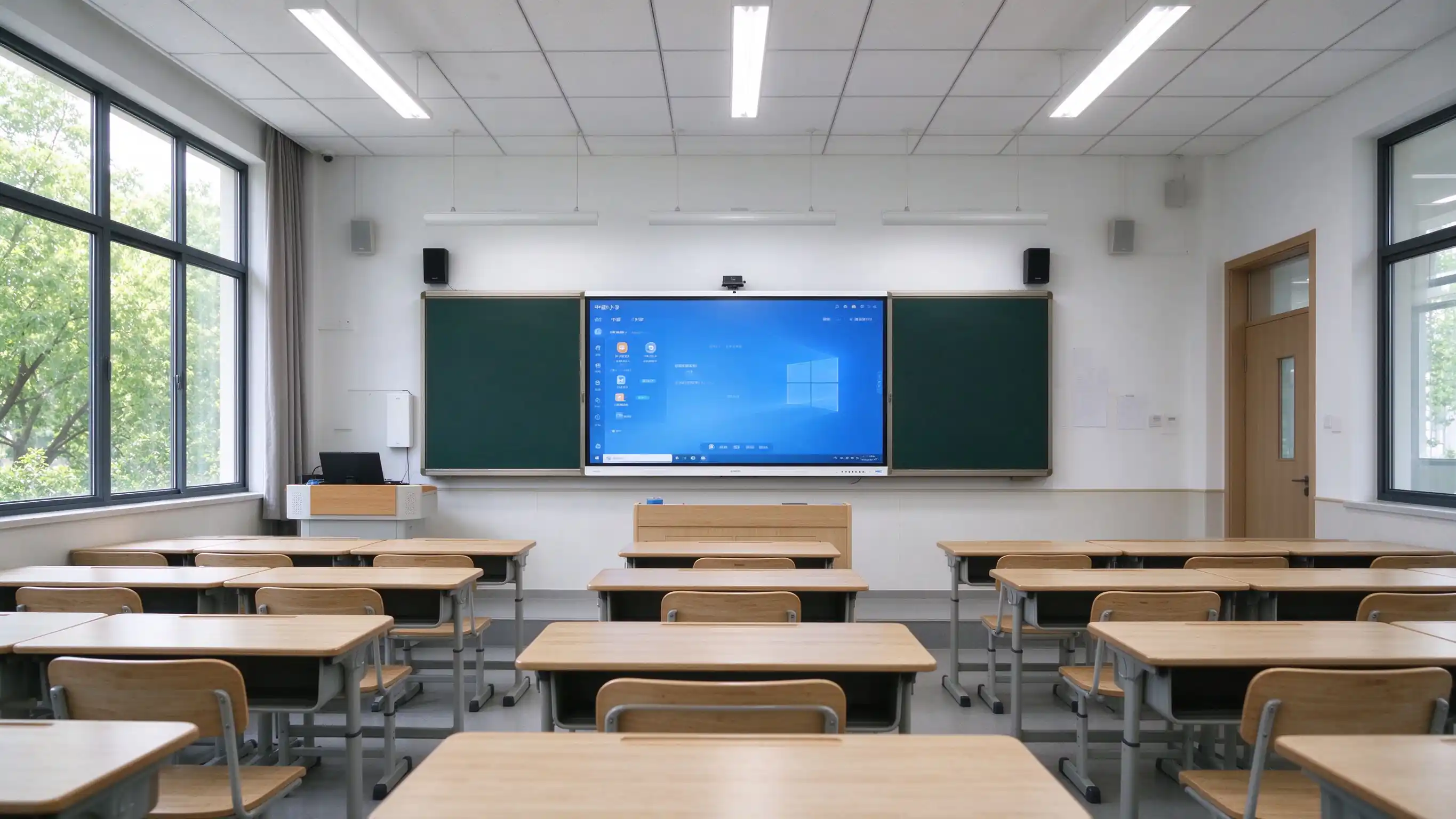 Smart classroom construction under education digitalization policy