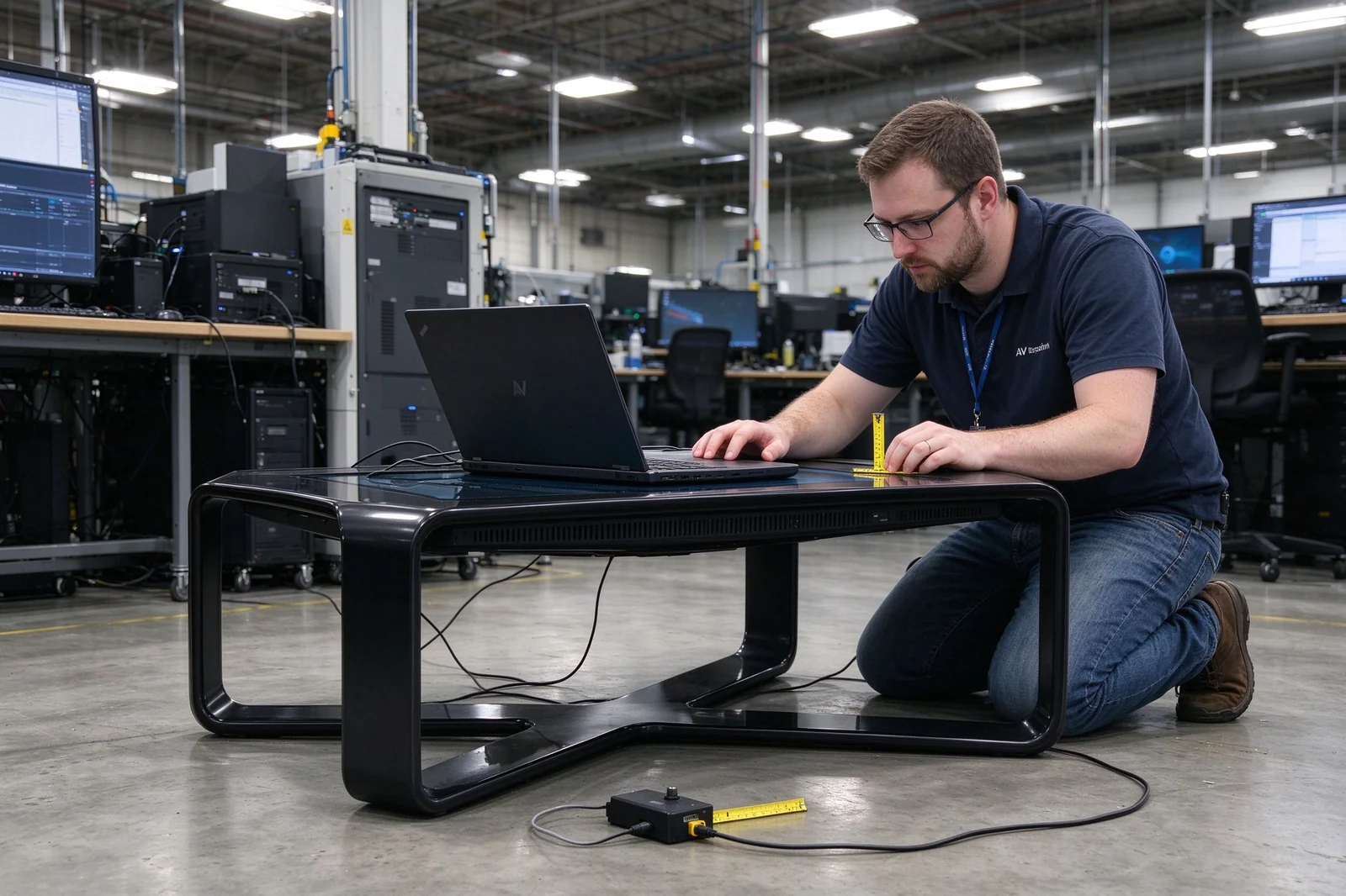 AV integrator deploying and testing an X-base interactive touch table in a commercial environment