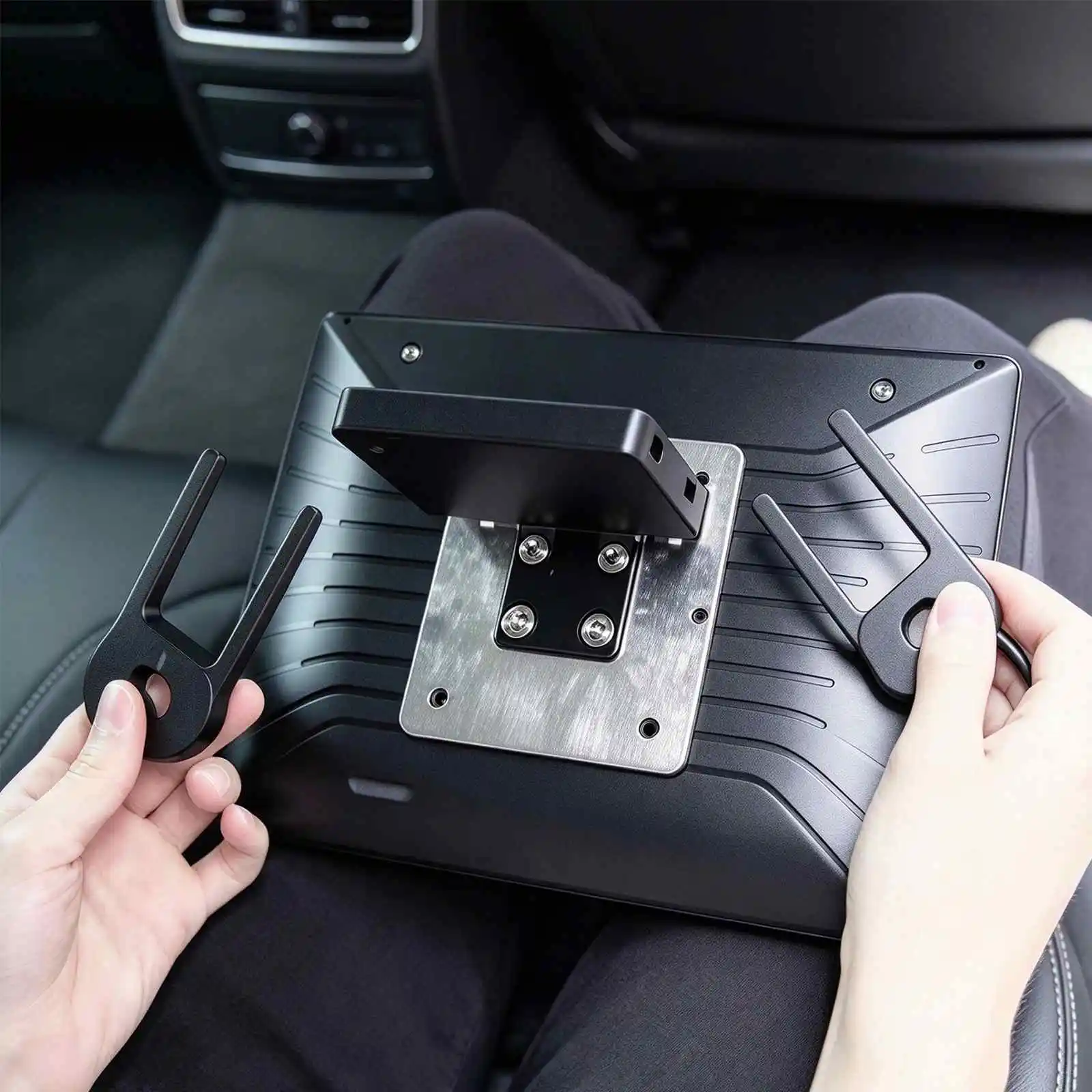 Step1: Prepare Qtenboard headrest bracket assembly
