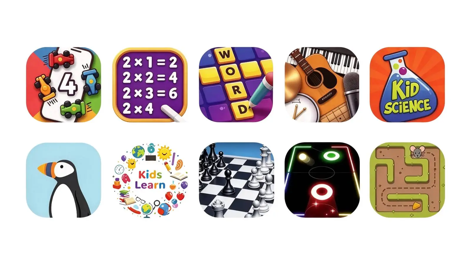 Qtenboard Educational Apps for kids and teens interactive touch table