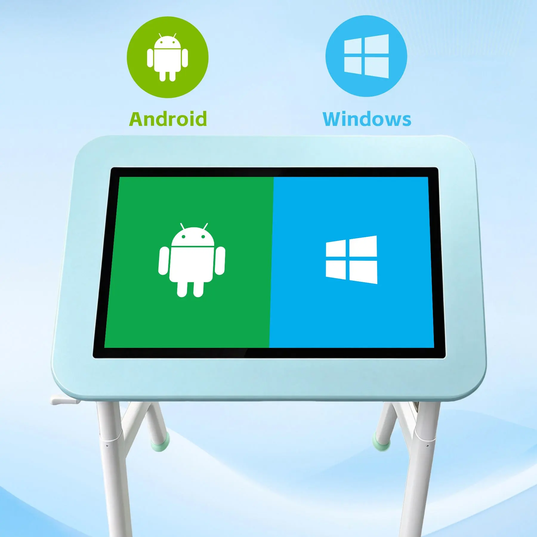 Qtenboard interactive touch table optional Android Windows dual operating system