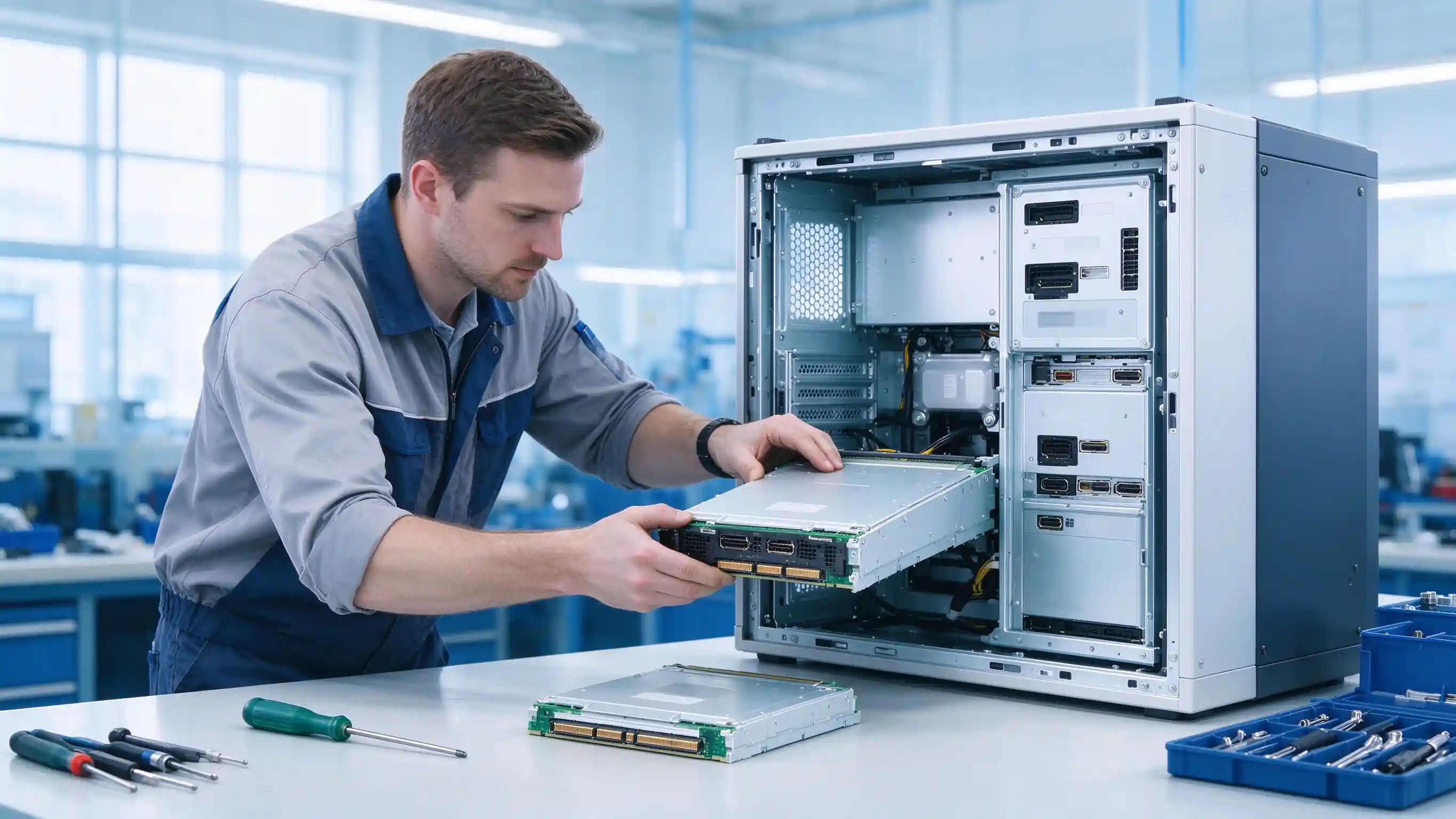 OPS module maintenance replacement