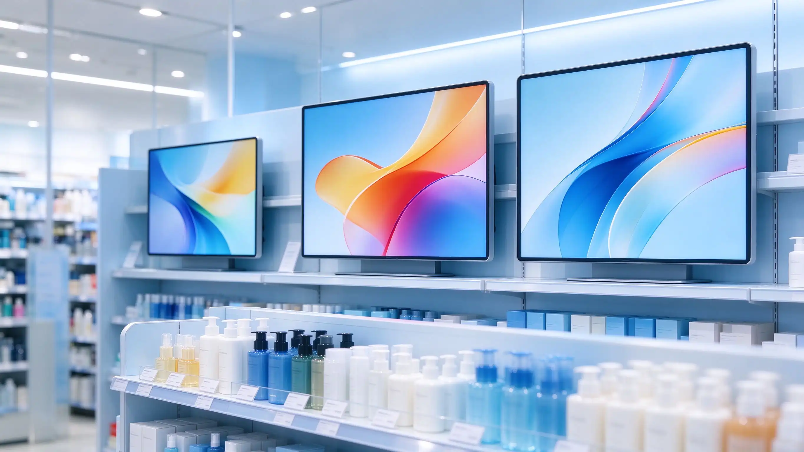 Retail digital signage playback
