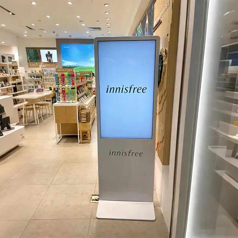 Floor Standing Digital Signage in Innisfree Vietnam